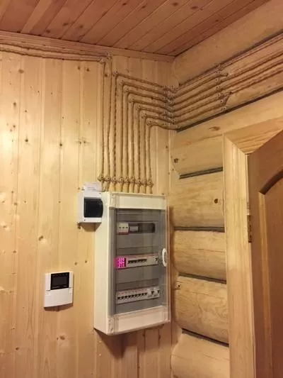 Электрощит для винтажнжной проводки в деревянном доме